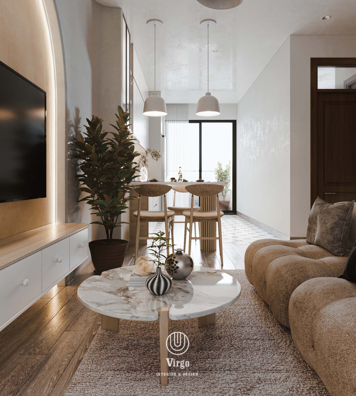 3D Interior Model Living room Scene 3dsmax 2412602
