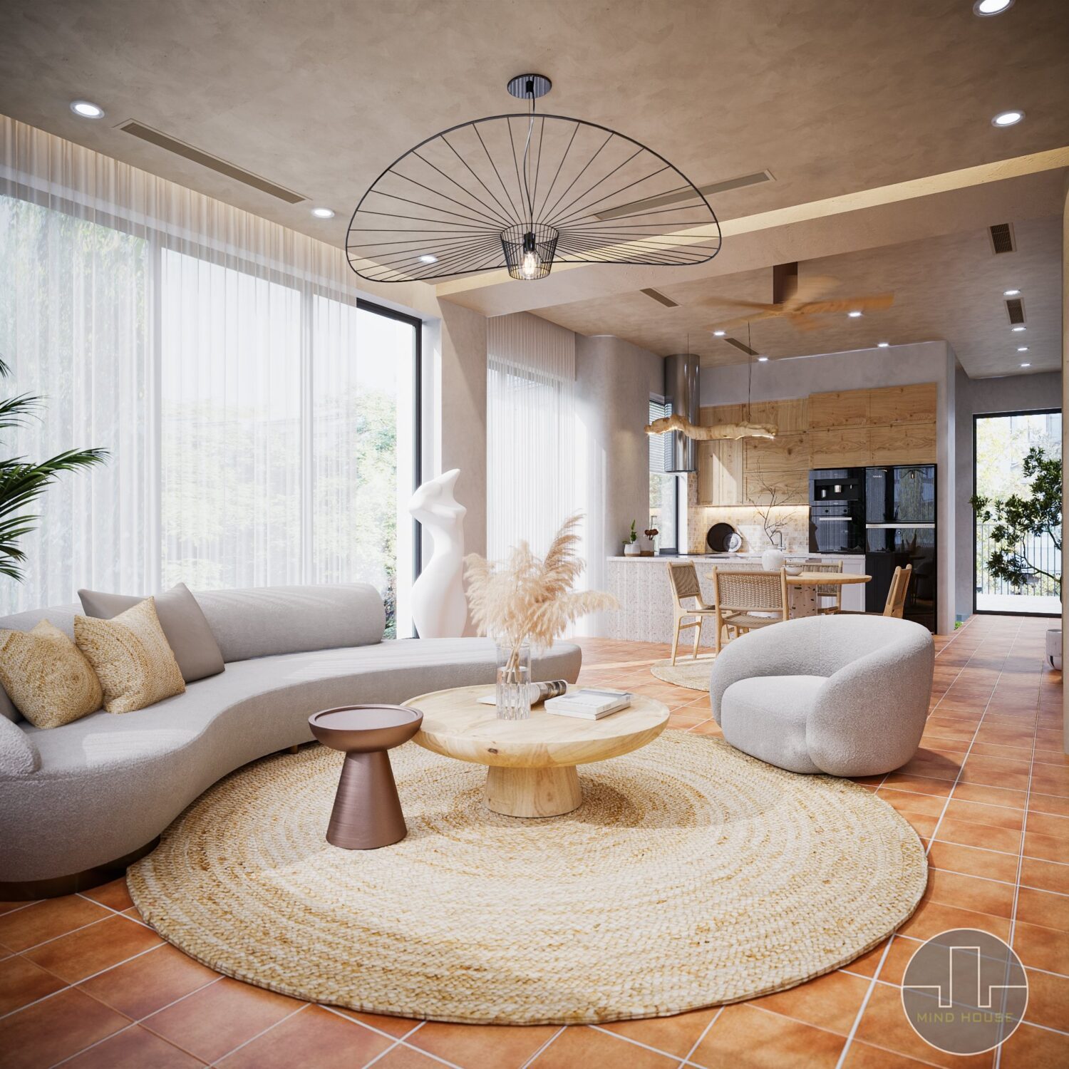 3D Interior Model Living room Scene 3dsmax 2412604