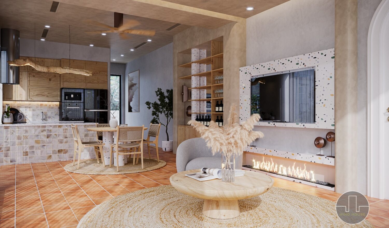 3D Interior Model Living room Scene 3dsmax 2412604