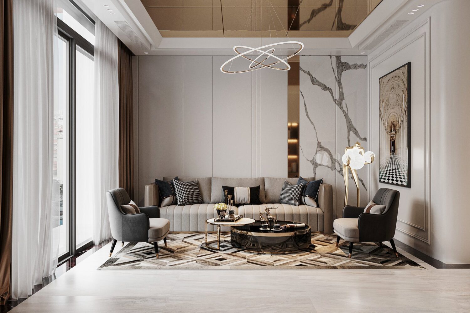 3D Interior Model Living room Scene 3dsmax 2412617