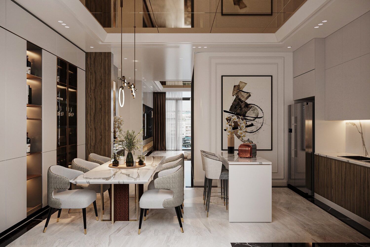 3D Interior Model Living room Scene 3dsmax 2412617