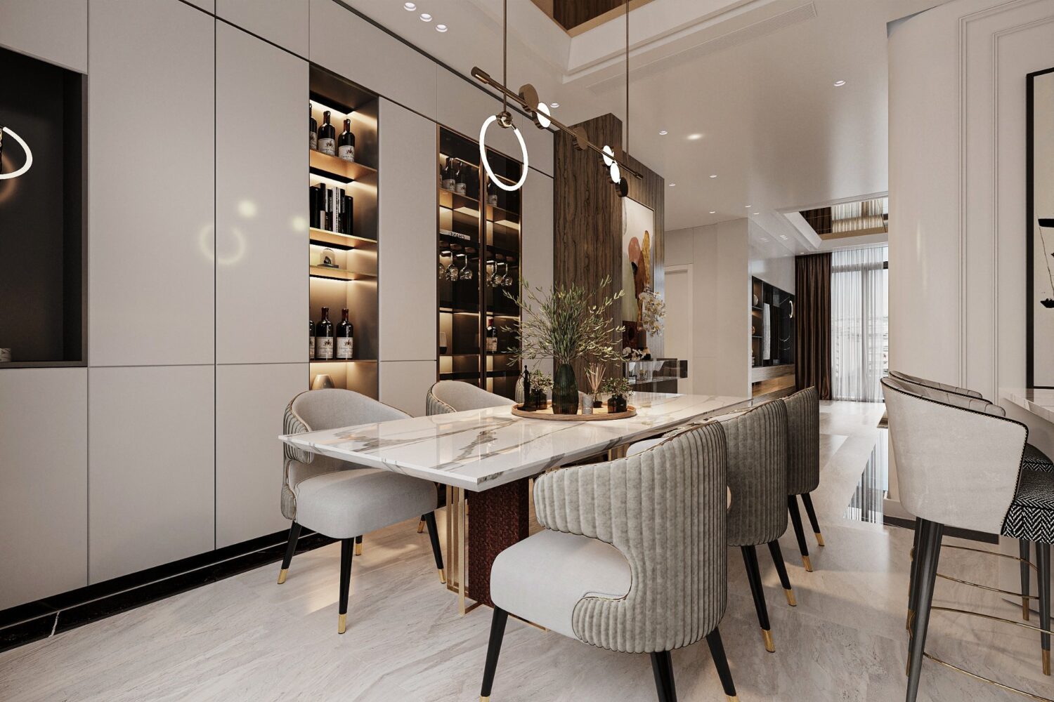 3D Interior Model Living room Scene 3dsmax 2412617