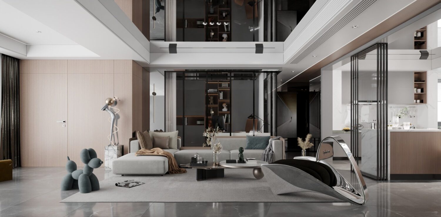3D Interior Model Living room Scene 3dsmax 2412621
