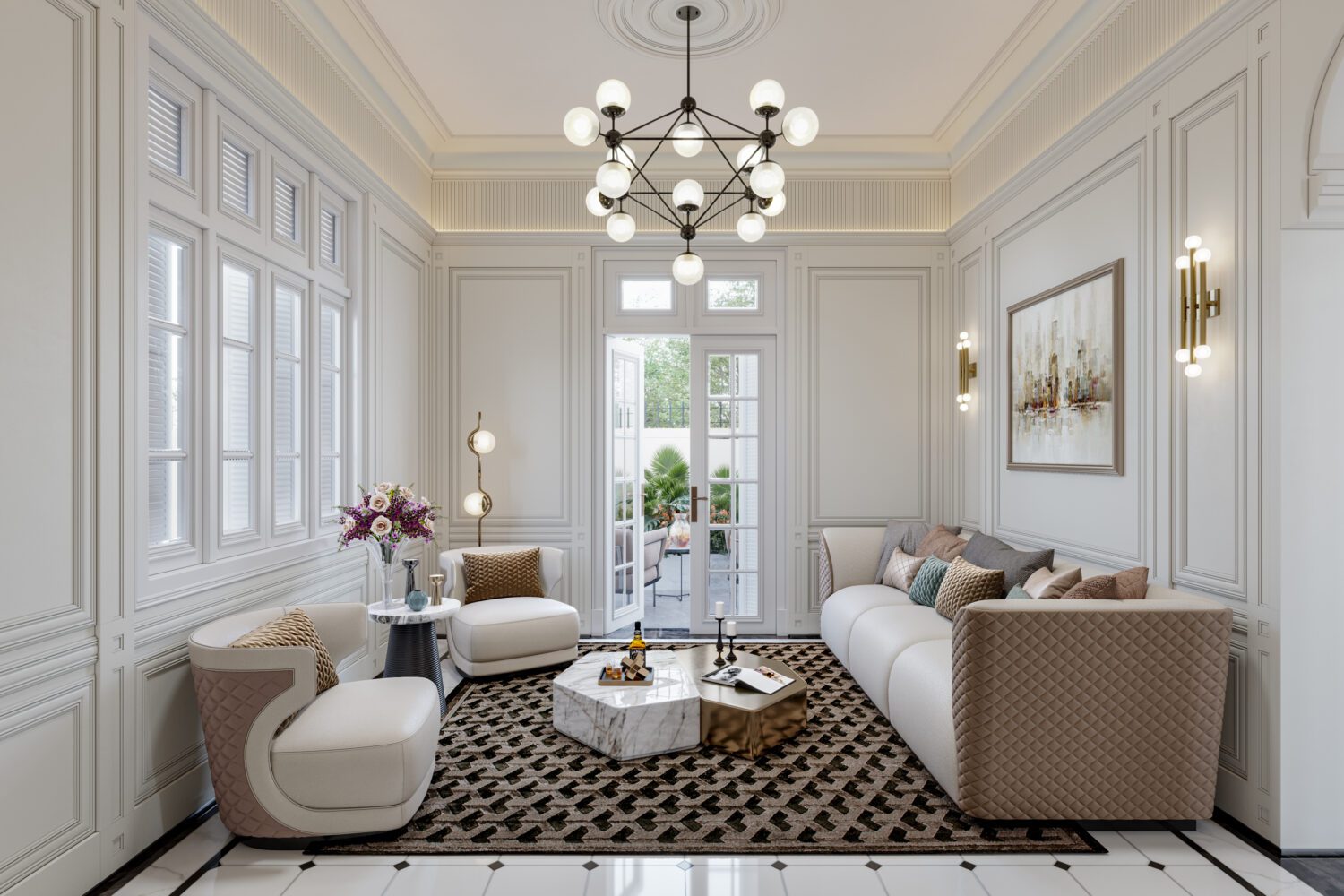 3D Interior Model Living room Scene 3dsmax 2412623