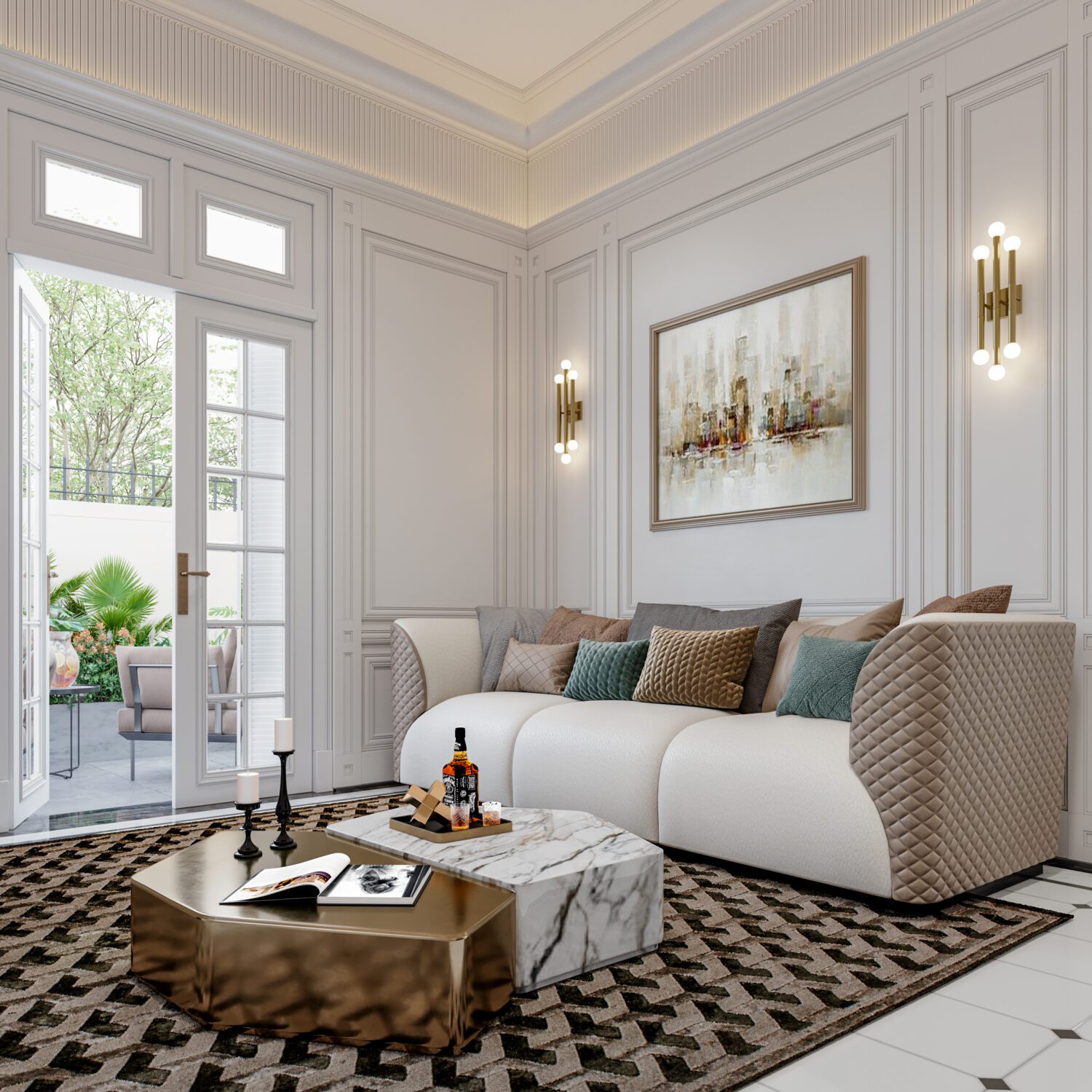 3D Interior Model Living room Scene 3dsmax 2412623