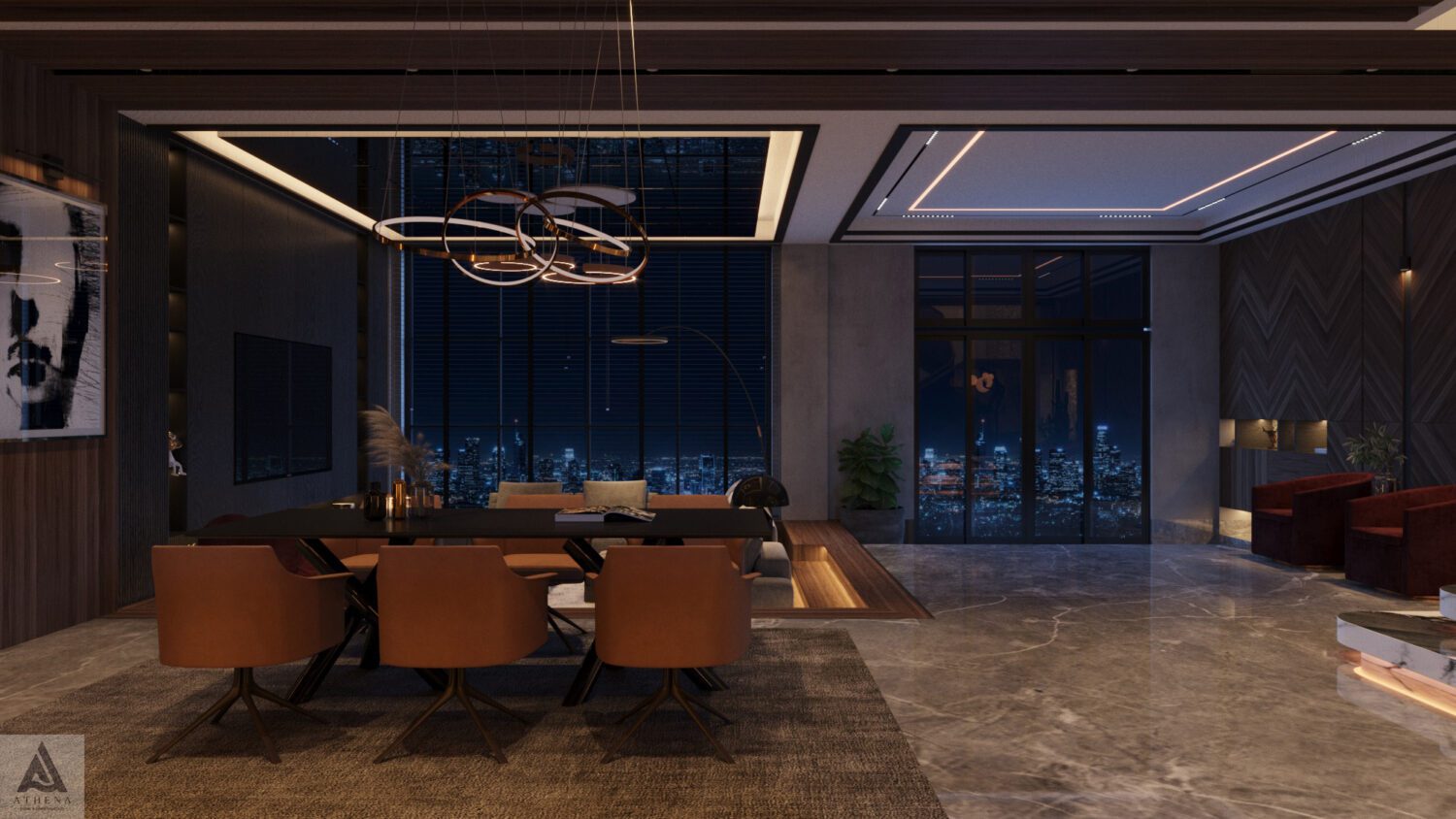 3D Interior Model Living room Scene 3dsmax 2412625