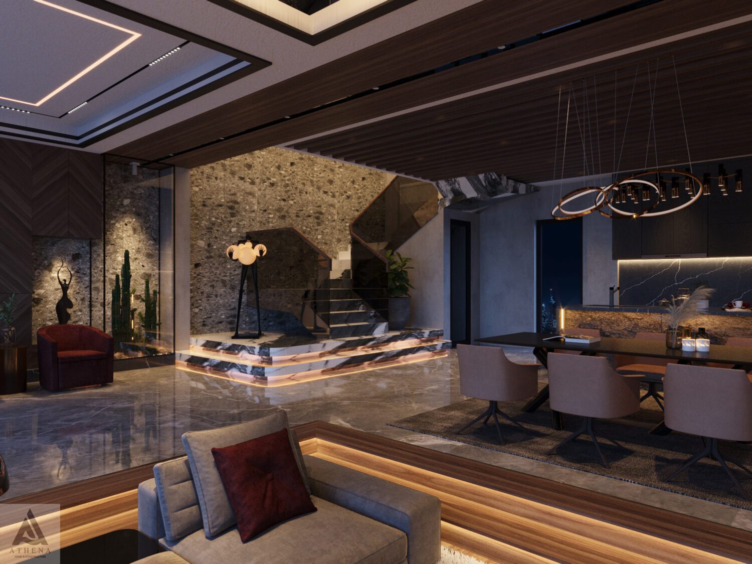 3D Interior Model Living room Scene 3dsmax 2412625