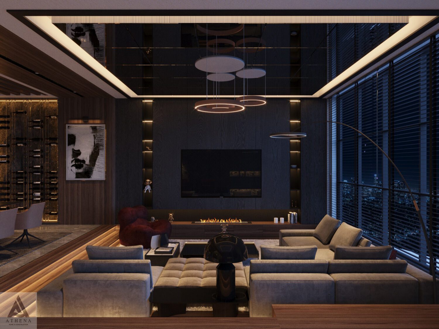 3D Interior Model Living room Scene 3dsmax 2412625