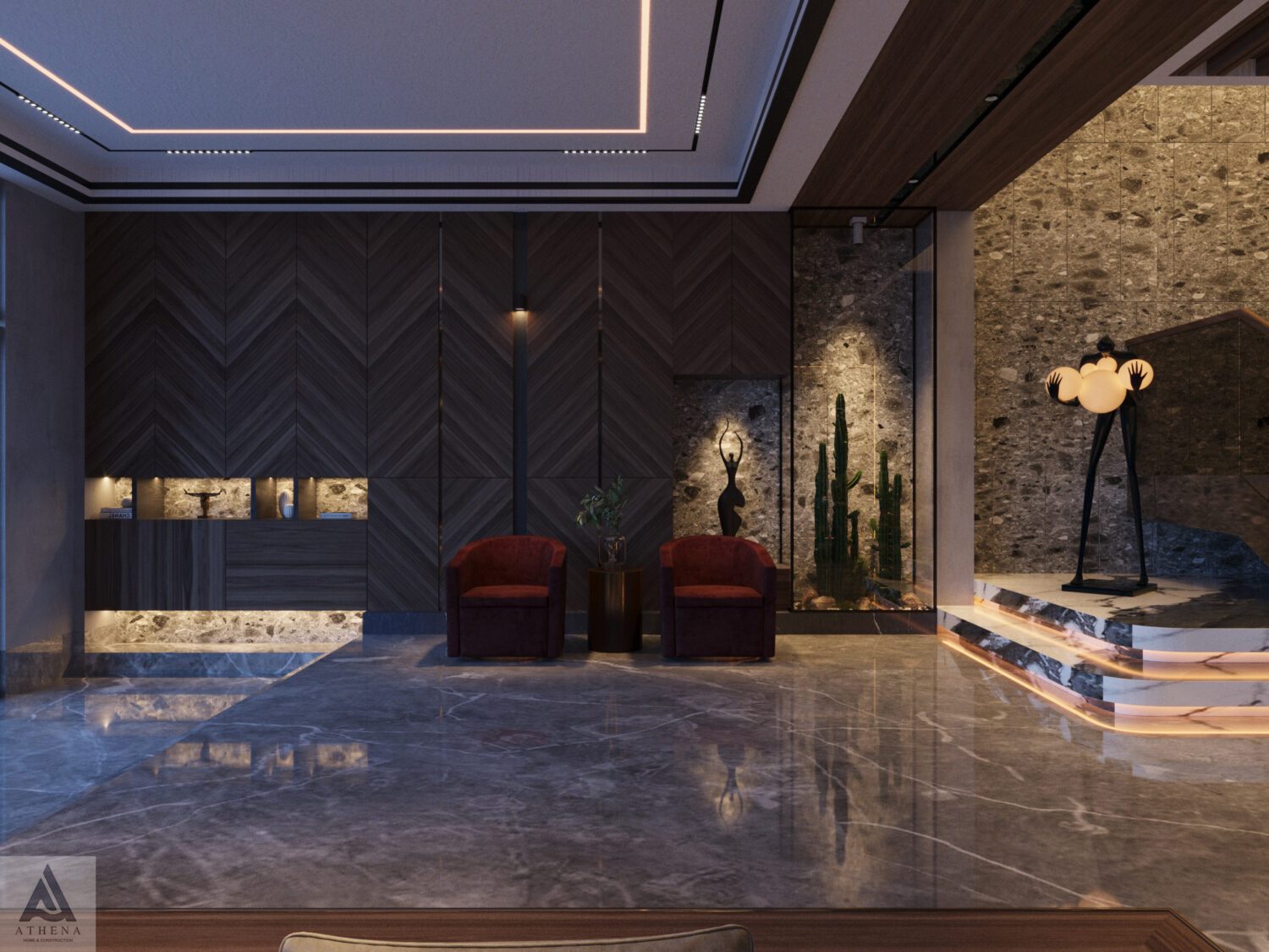 3D Interior Model Living room Scene 3dsmax 2412625