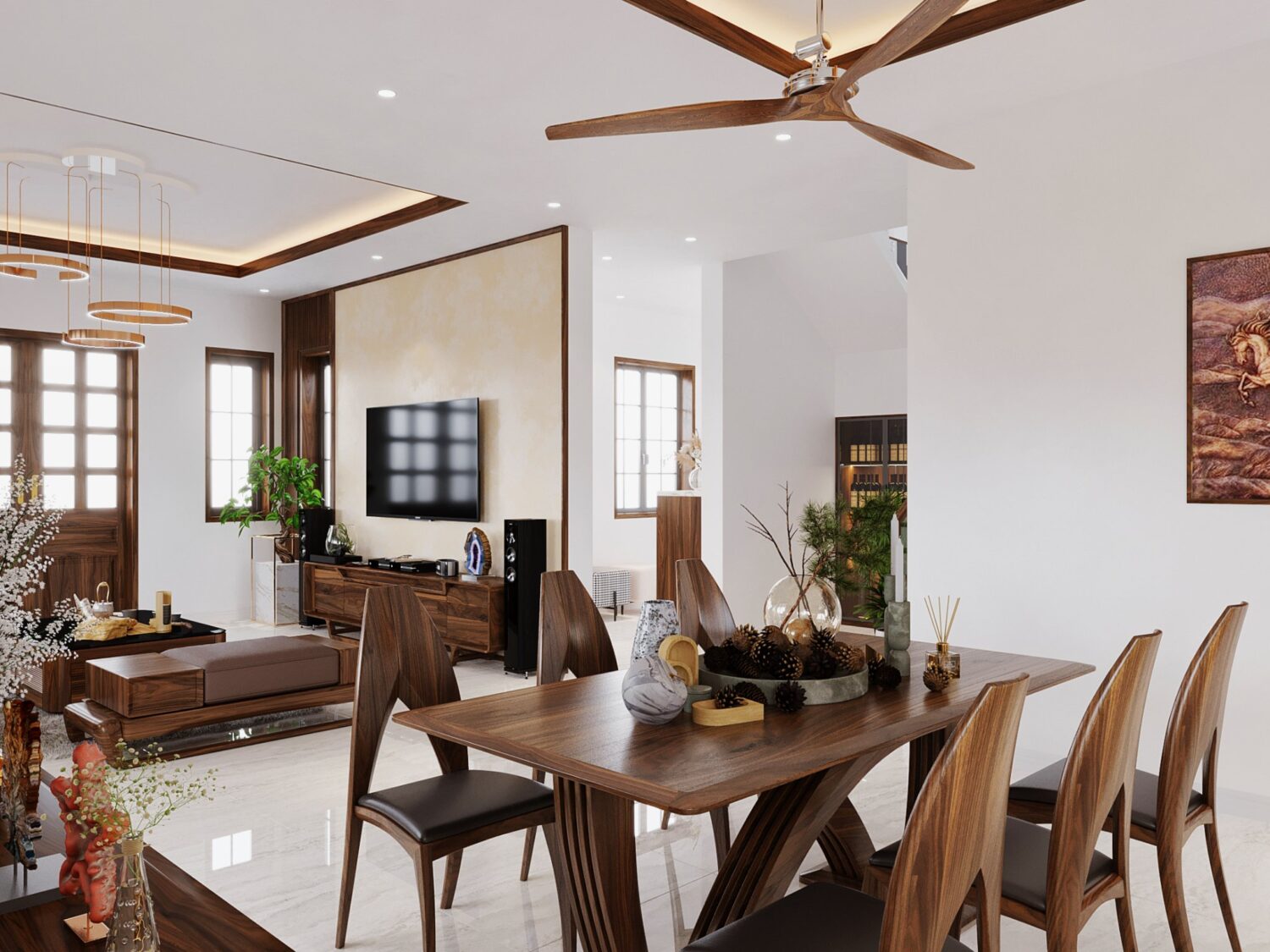 3D Interior Model Living room Scene 3dsmax 2412628