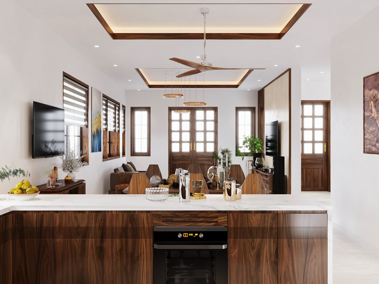 3D Interior Model Living room Scene 3dsmax 2412628