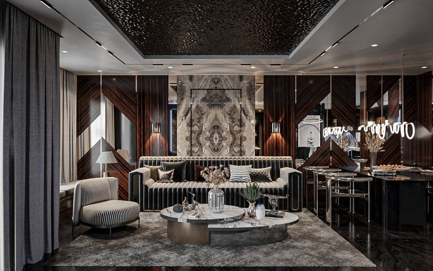 3D Interior Model Living room Scene 3dsmax 2412647