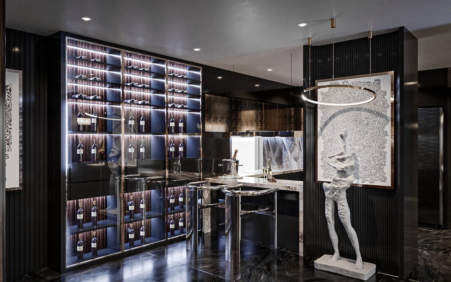 3D Interior Model Living room Scene 3dsmax 2412647