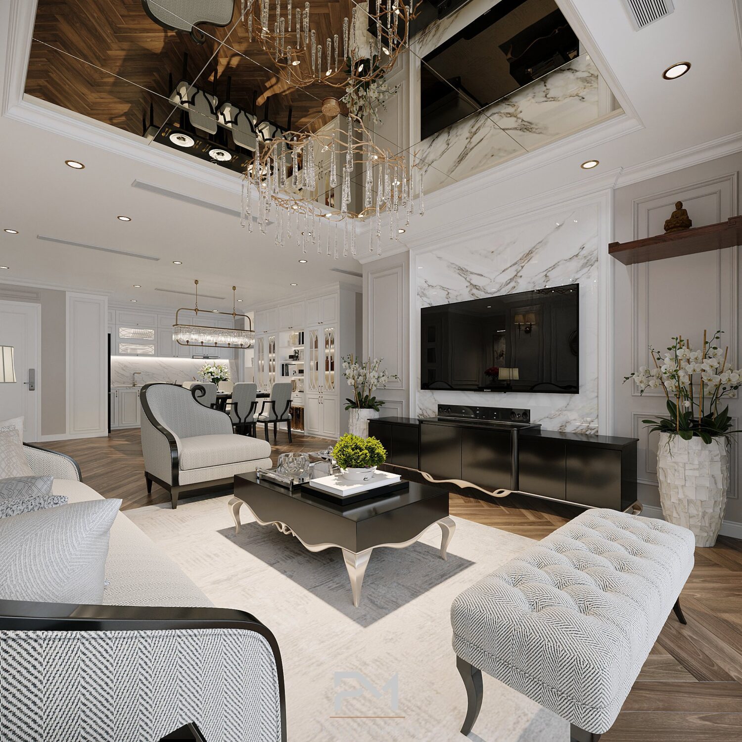 3D Interior Model Living room Scene 3dsmax 2412650