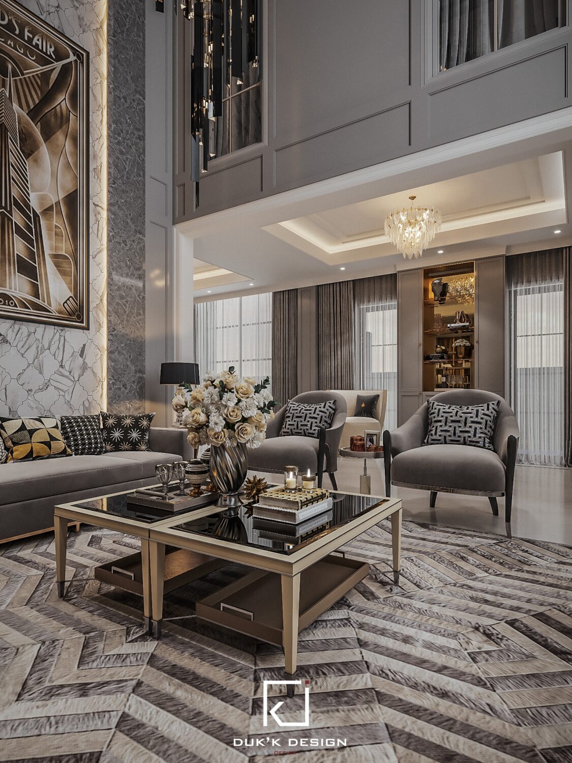 3D Interior Model Living room Scene 3dsmax 2412653