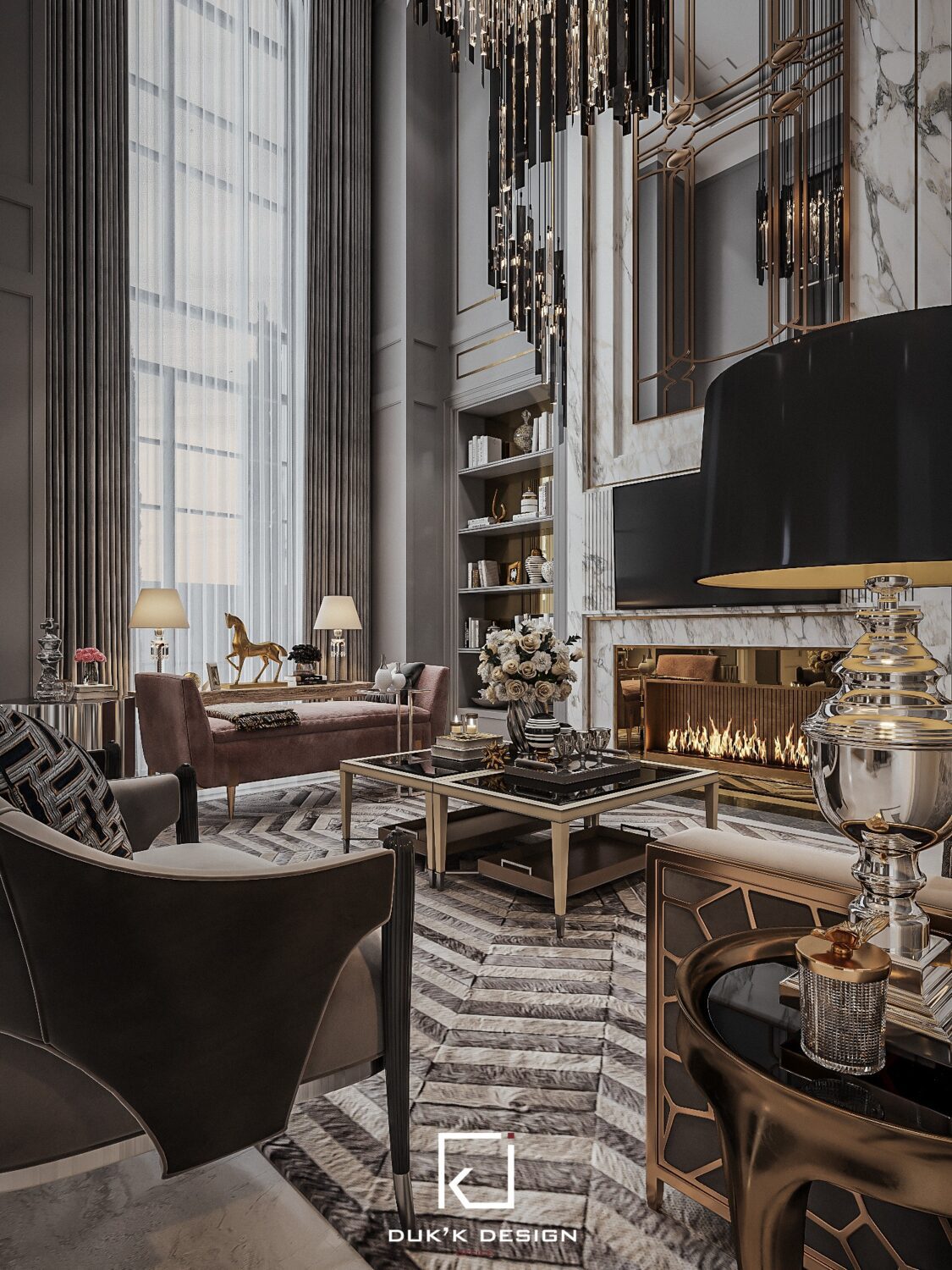 3D Interior Model Living room Scene 3dsmax 2412653