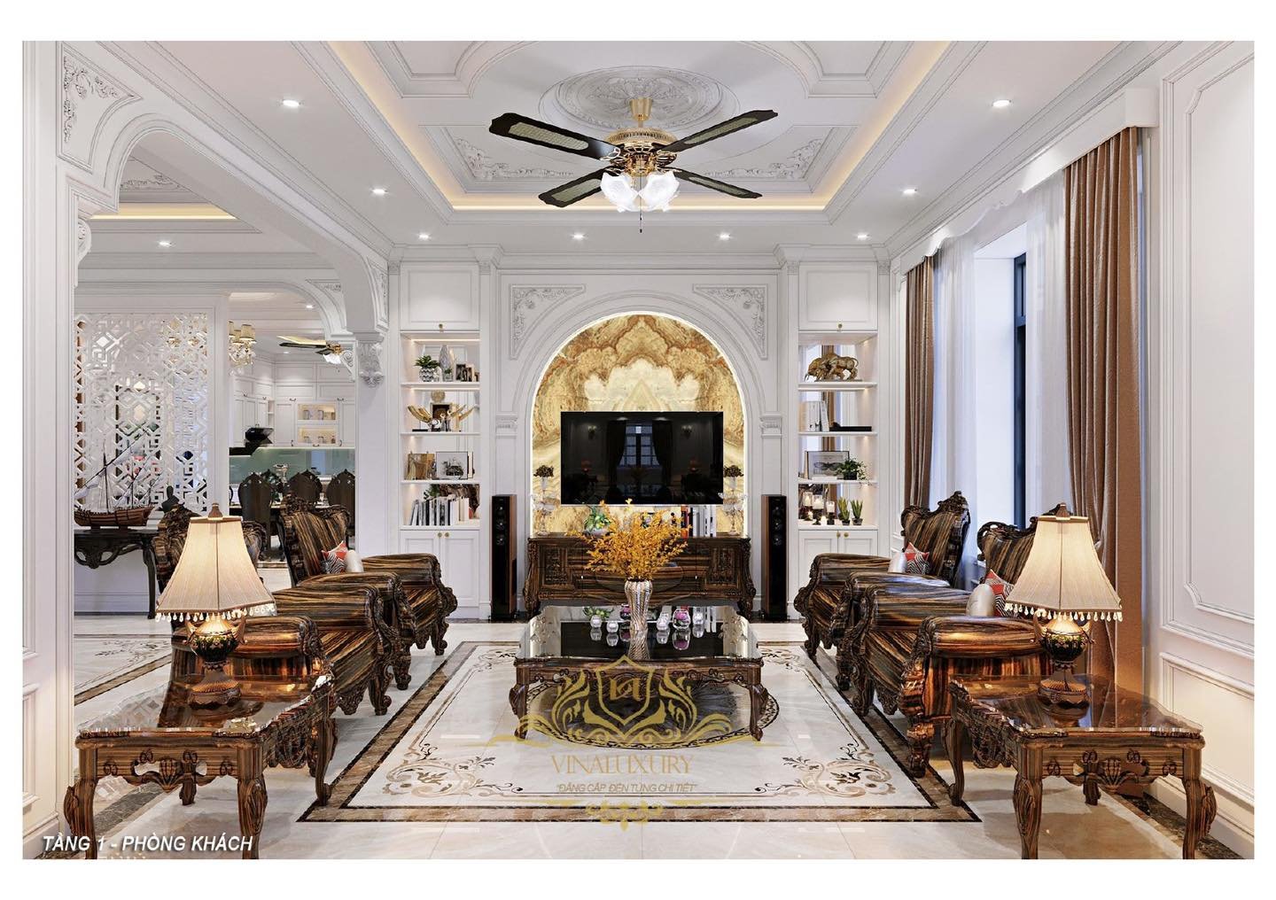 3D Interior Model Living room Scene 3dsmax 2412656