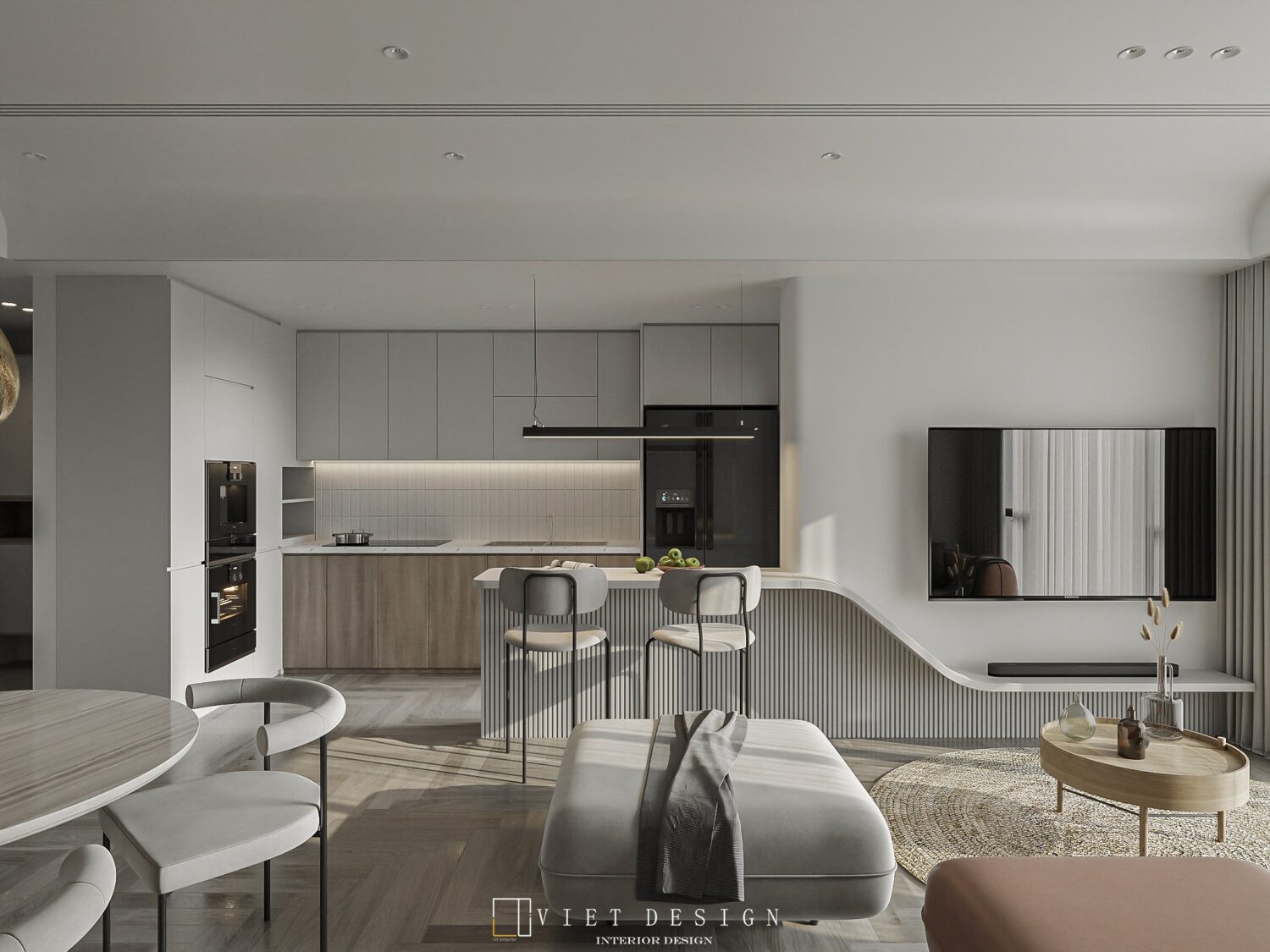 3D Interior Model Living room Scene 3dsmax 2412659