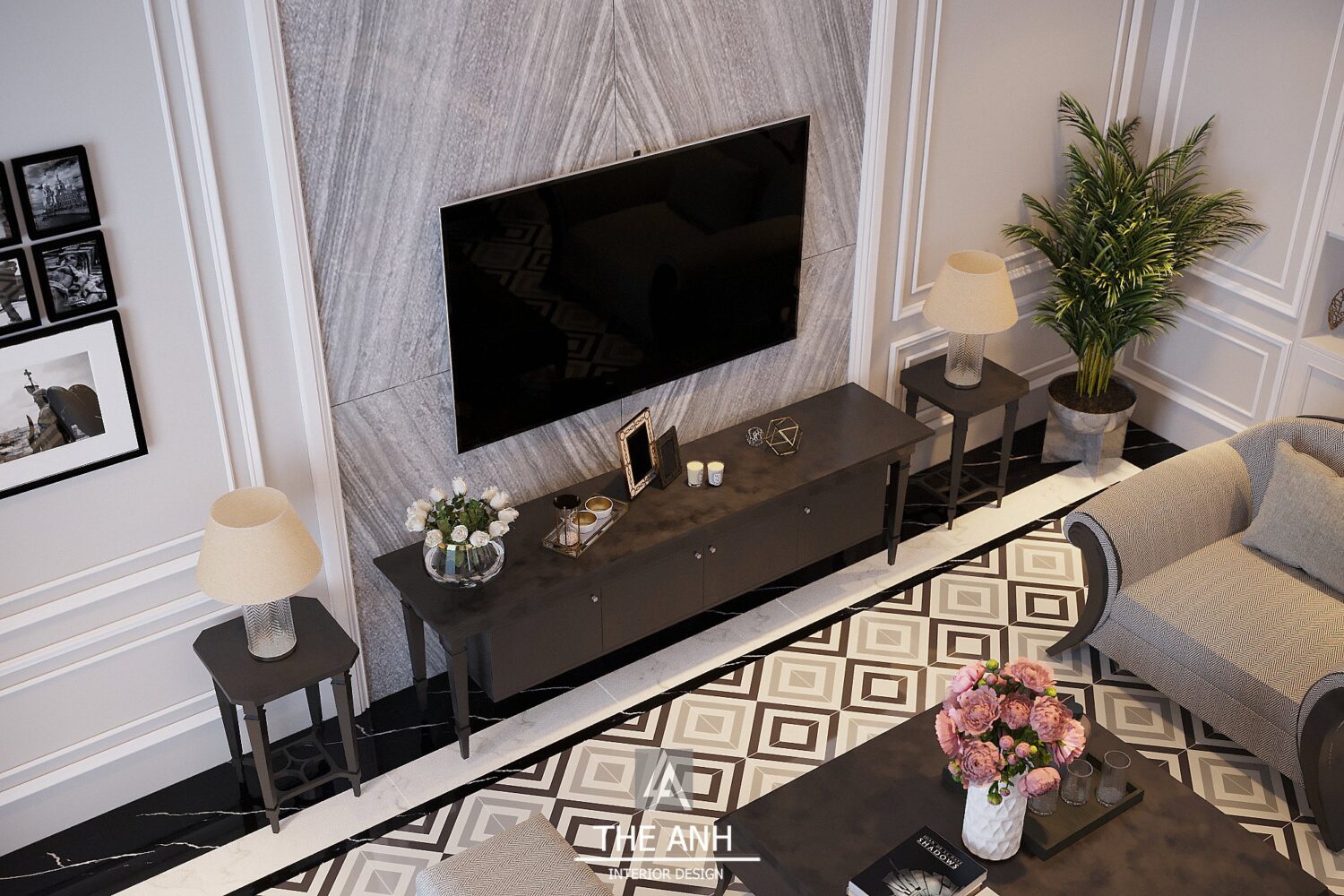 3D Interior Model Living room Scene 3dsmax 2412673