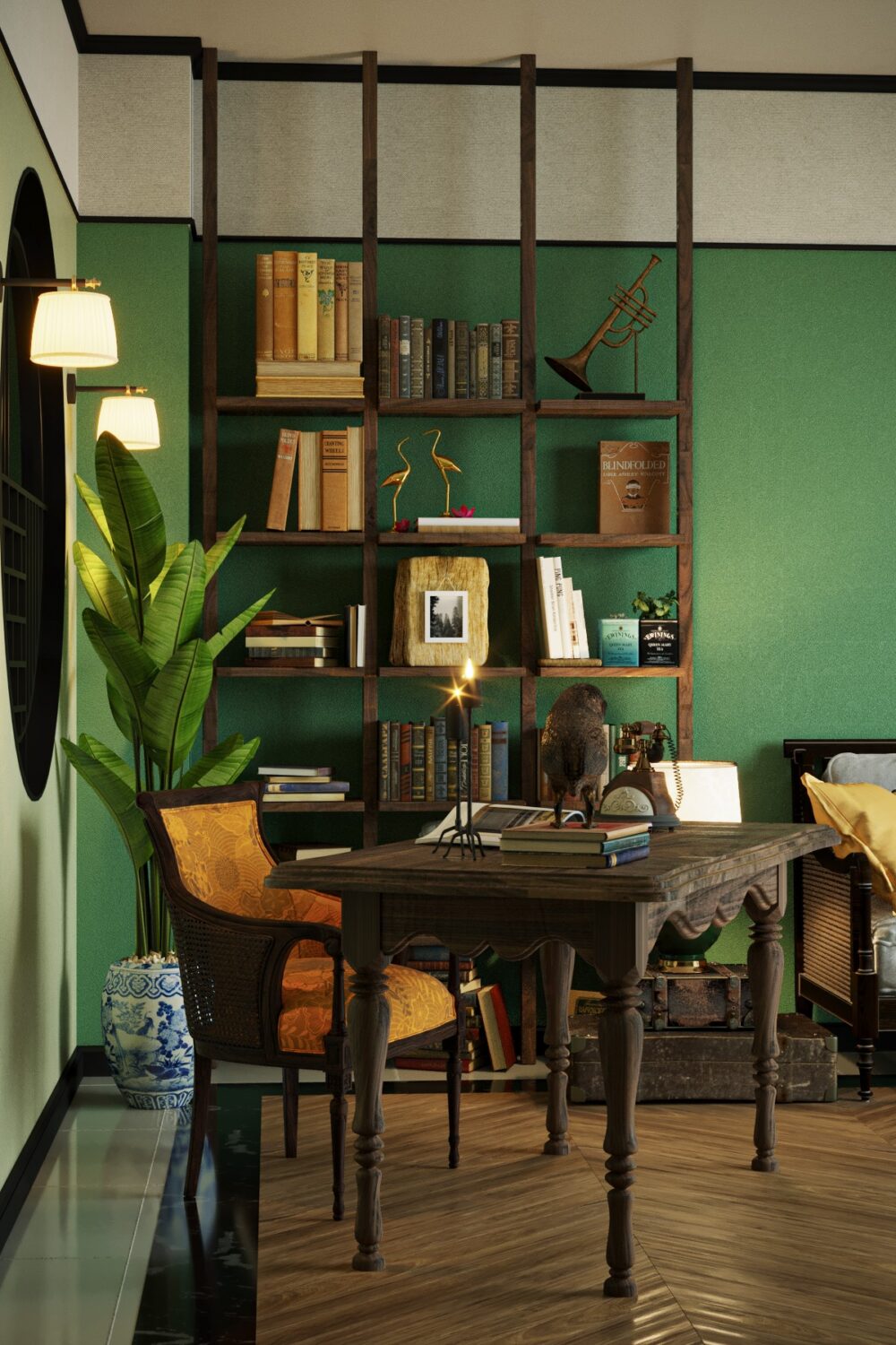 3D Interior Model Living room Scene 3dsmax 2412681