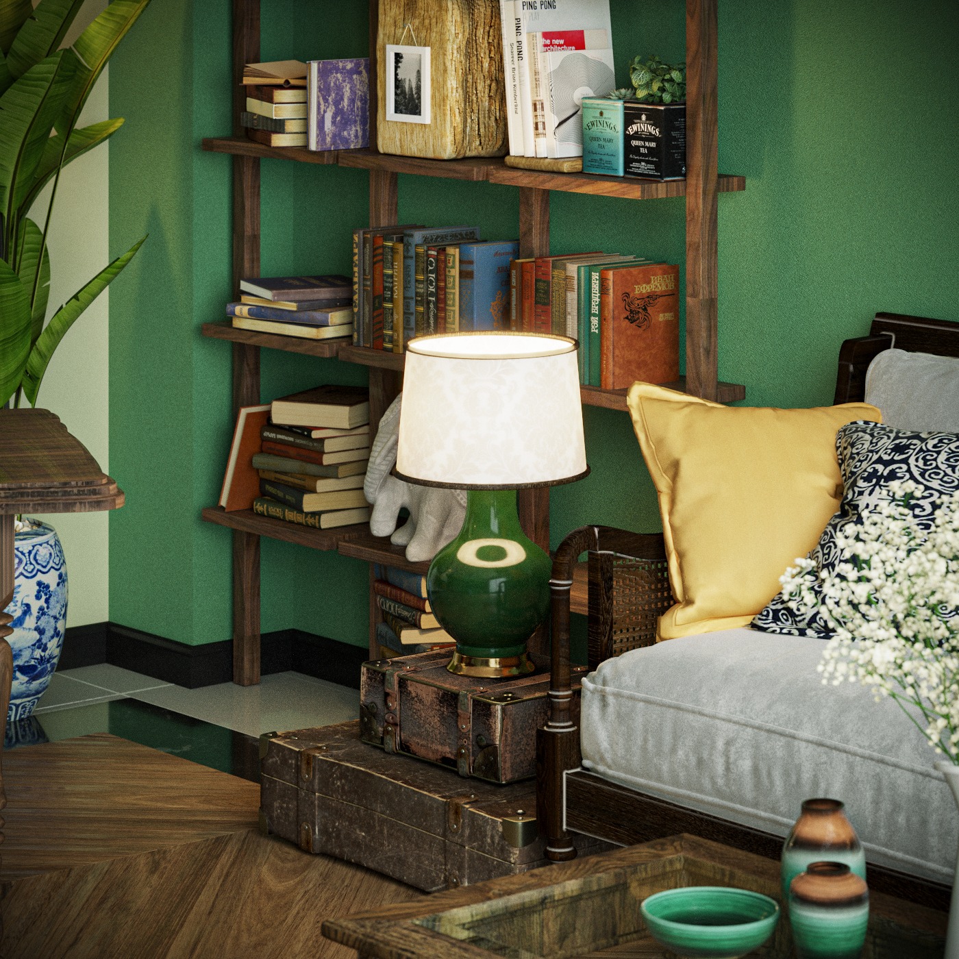 3D Interior Model Living room Scene 3dsmax 2412681