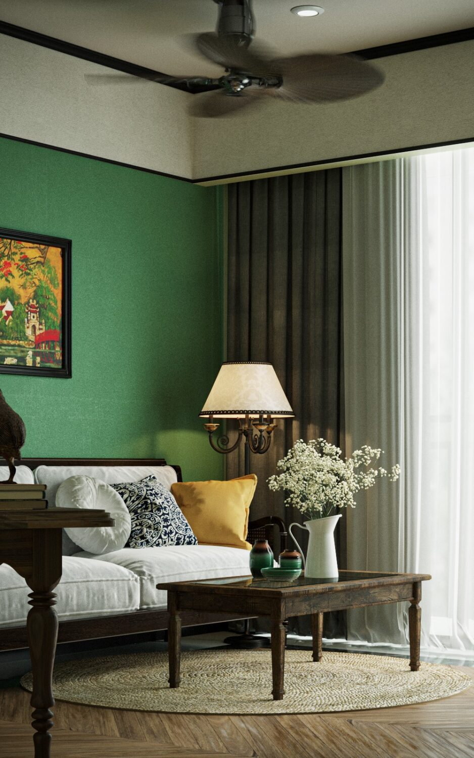 3D Interior Model Living room Scene 3dsmax 2412681