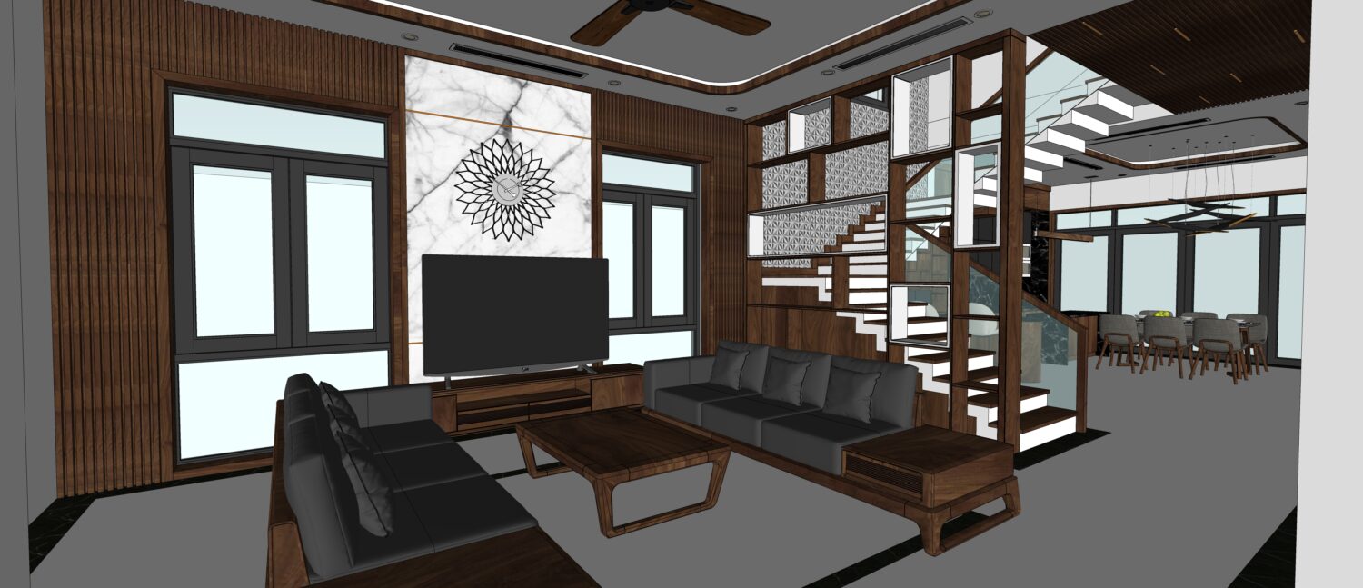 3D Interior Model Living room Scene 3dsmax 2412682