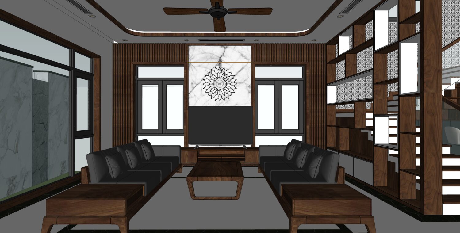 3D Interior Model Living room Scene 3dsmax 2412682