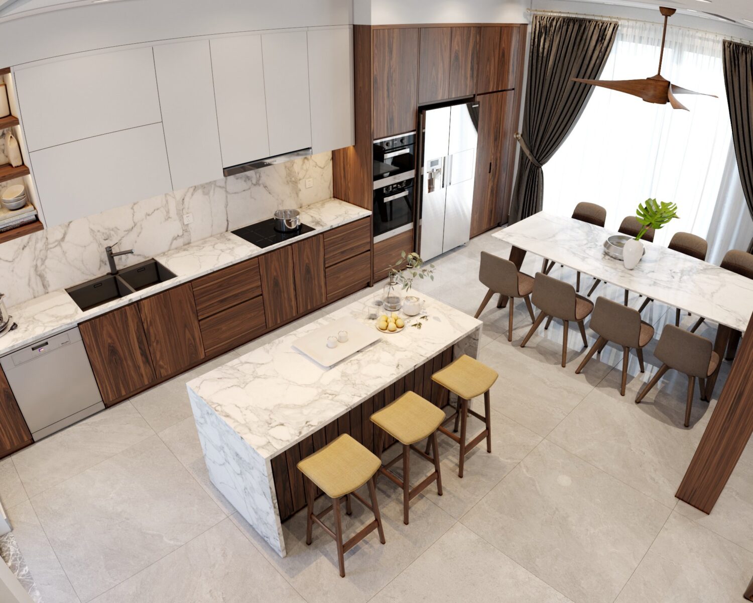 3D Interior Model Living room Scene 3dsmax 2412684