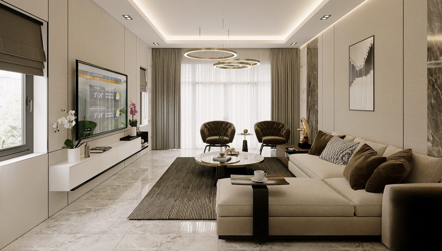 3D Interior Model Living room Scene 3dsmax 2411271