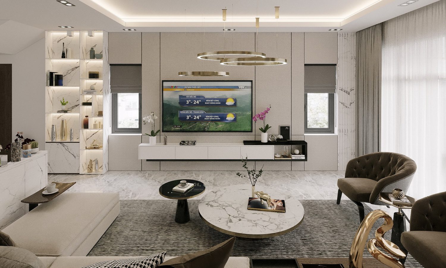 3D Interior Model Living room Scene 3dsmax 2411271