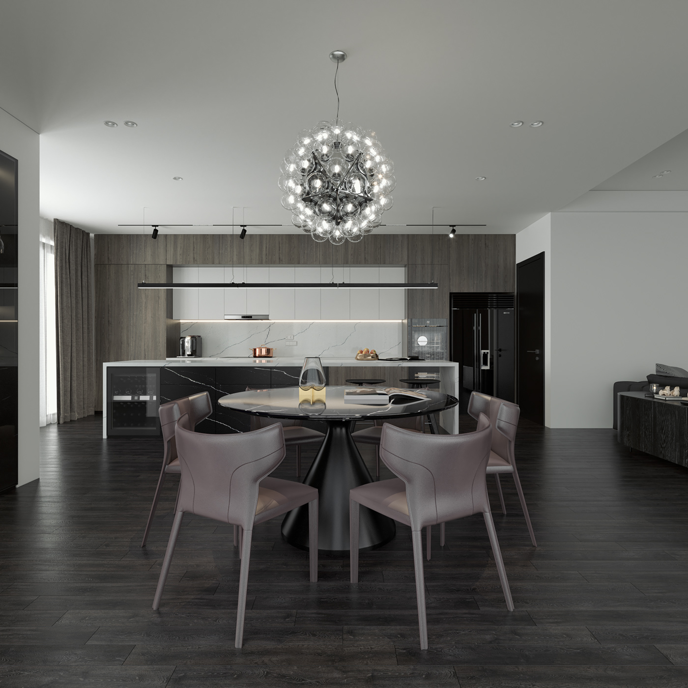 3D Interior Model Living room Scene 3dsmax 2412700