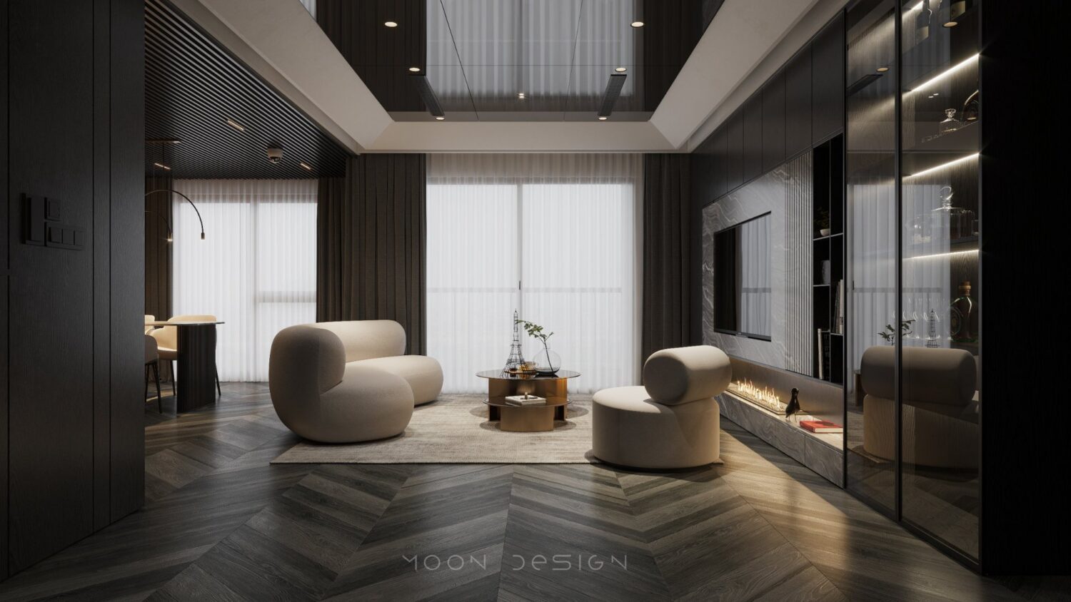 3D Interior Model Living room Scene 3dsmax 2412703
