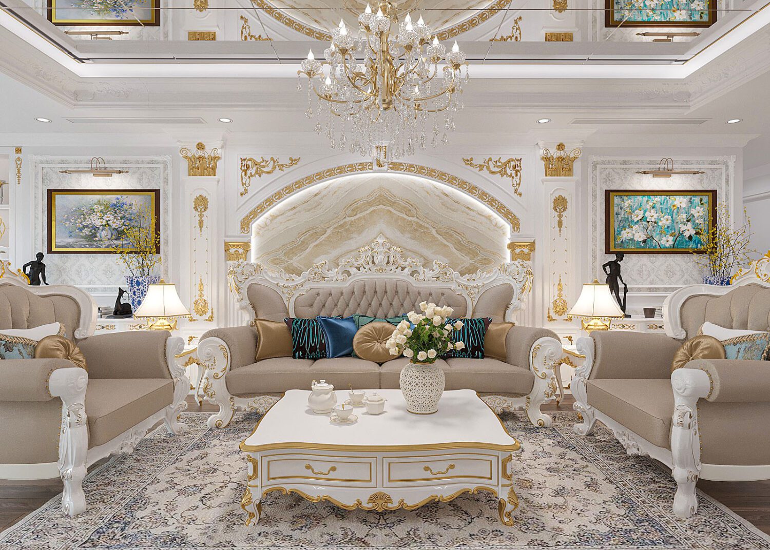 3D Interior Model Living room Scene 3dsmax 2412708