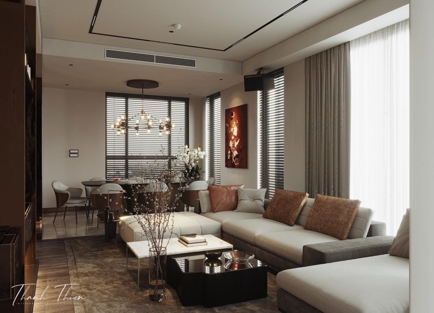 3D Interior Model Living room Scene 3dsmax 2412712