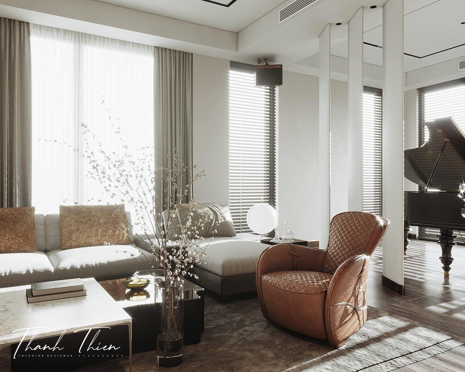 3D Interior Model Living room Scene 3dsmax 2412712