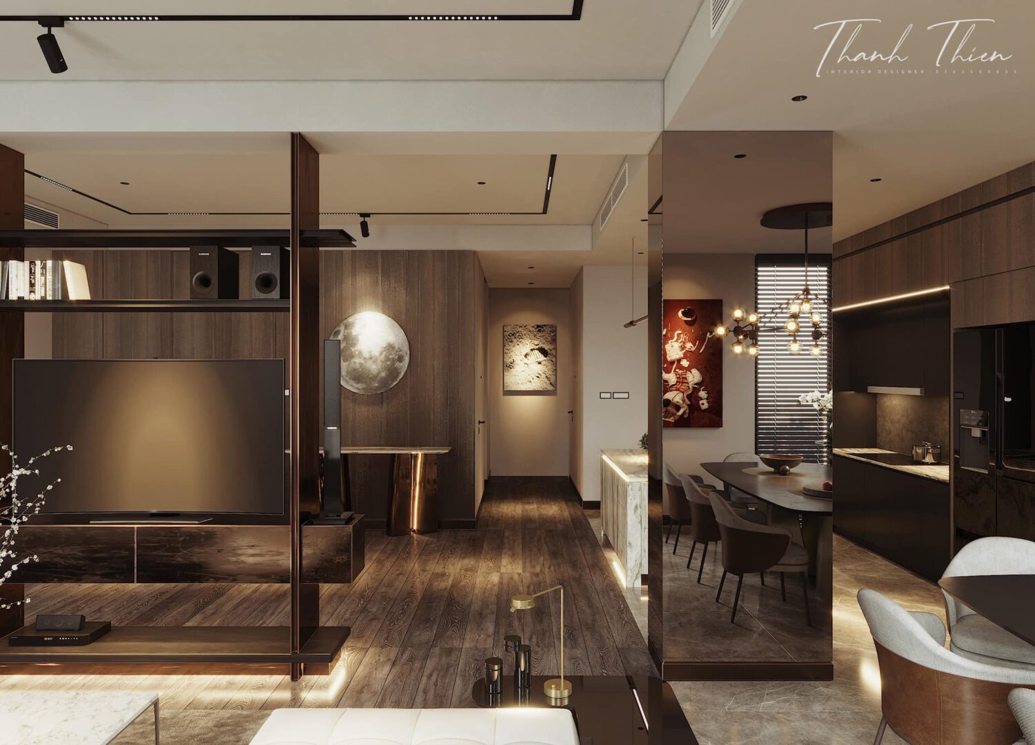 3D Interior Model Living room Scene 3dsmax 2412712