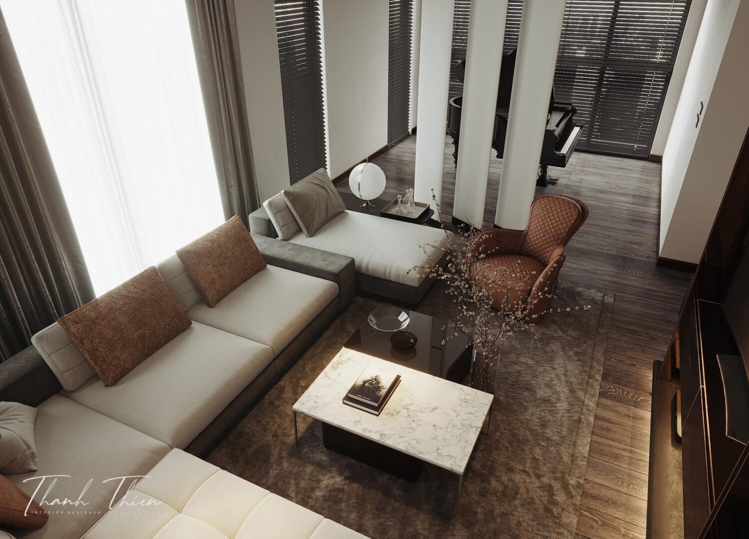 3D Interior Model Living room Scene 3dsmax 2412712