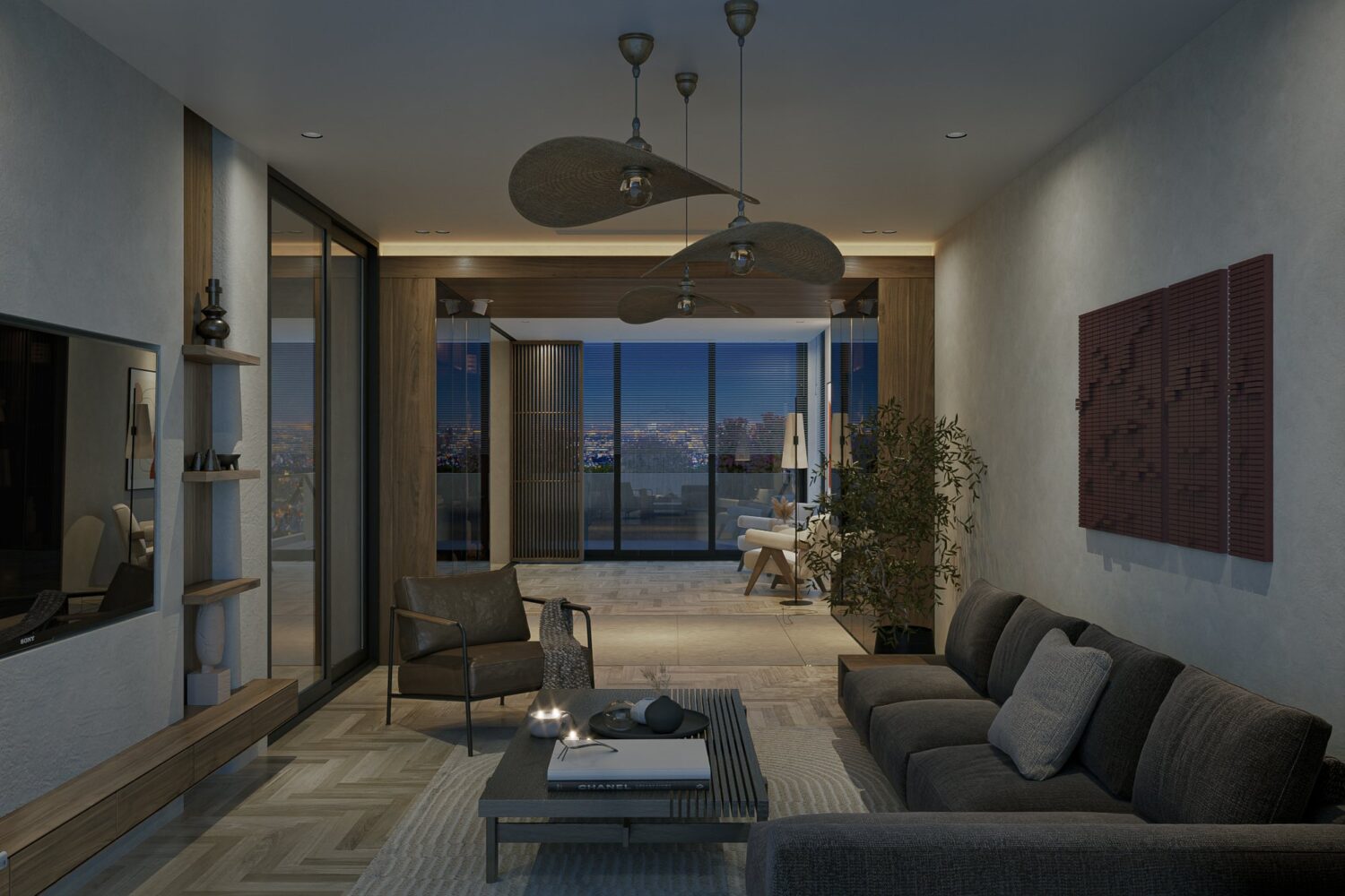 3D Interior Model Living room Scene 3dsmax 2412716