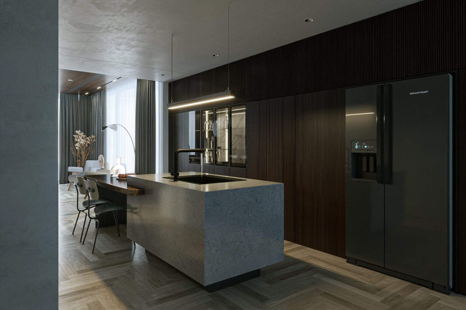 3D Interior Model Living room Scene 3dsmax 2412716