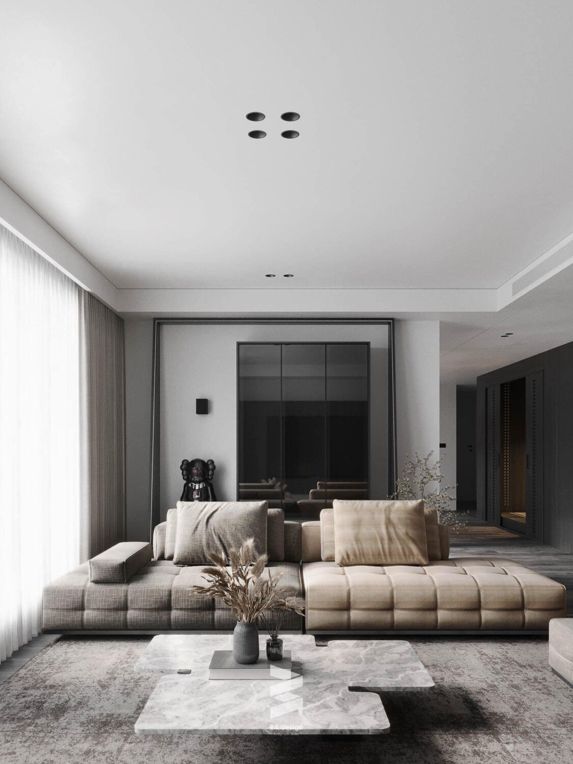 3D Interior Model Living room Scene 3dsmax 2412723
