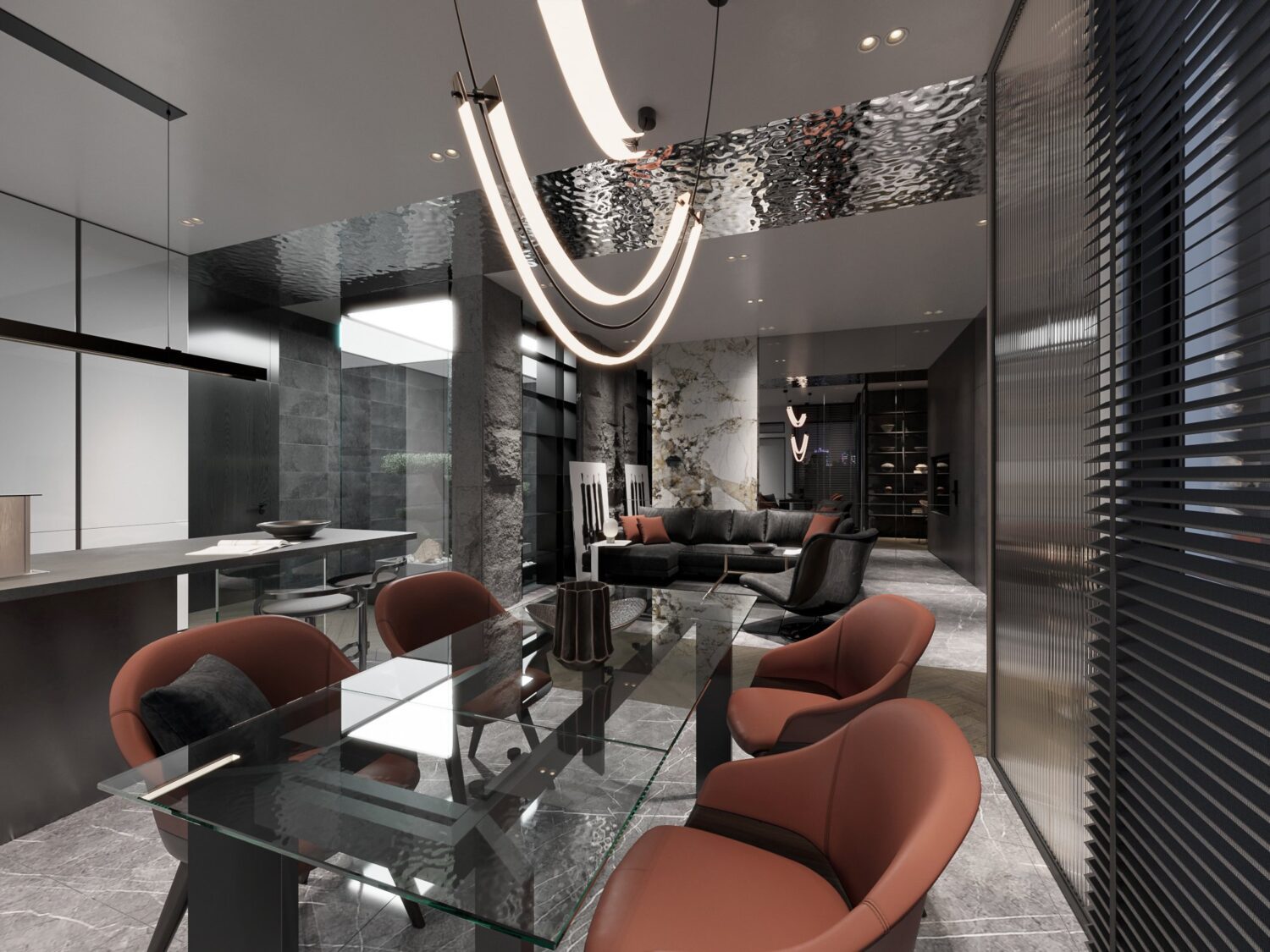 3D Interior Model Living room Scene 3dsmax 2412724