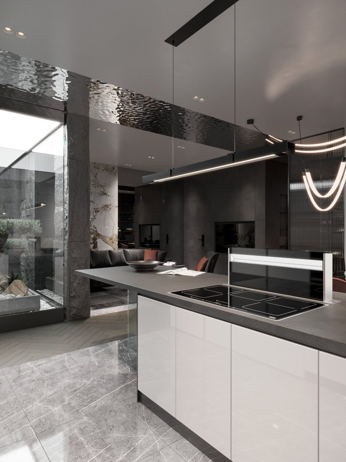 3D Interior Model Living room Scene 3dsmax 2412724