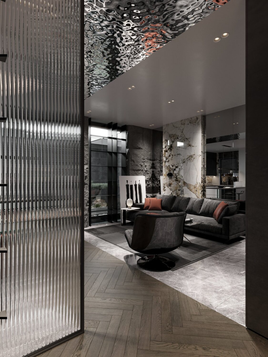 3D Interior Model Living room Scene 3dsmax 2412724