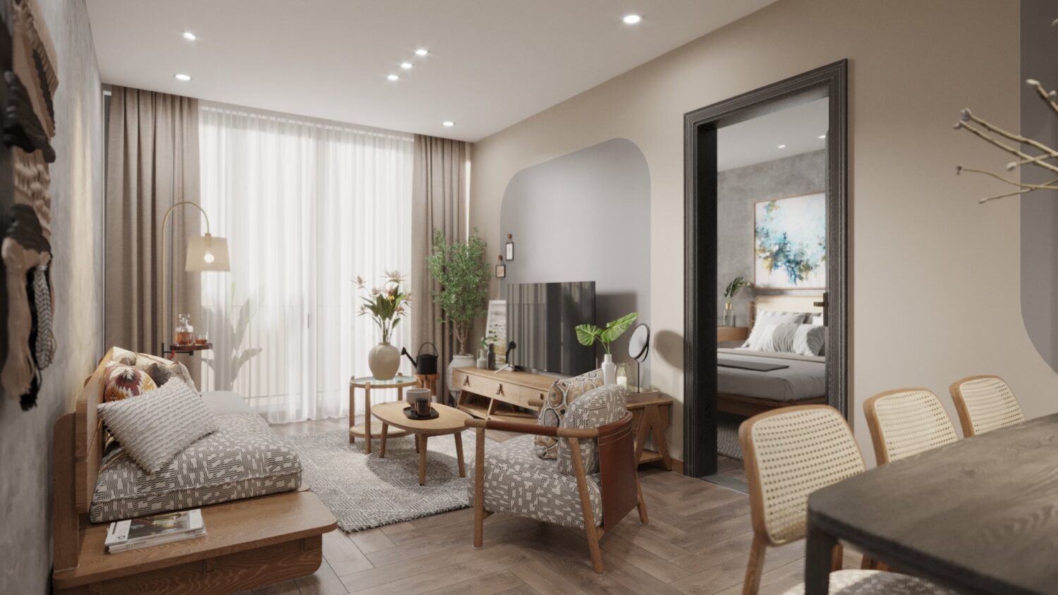 3D Interior Model Living room Scene 3dsmax 2412728