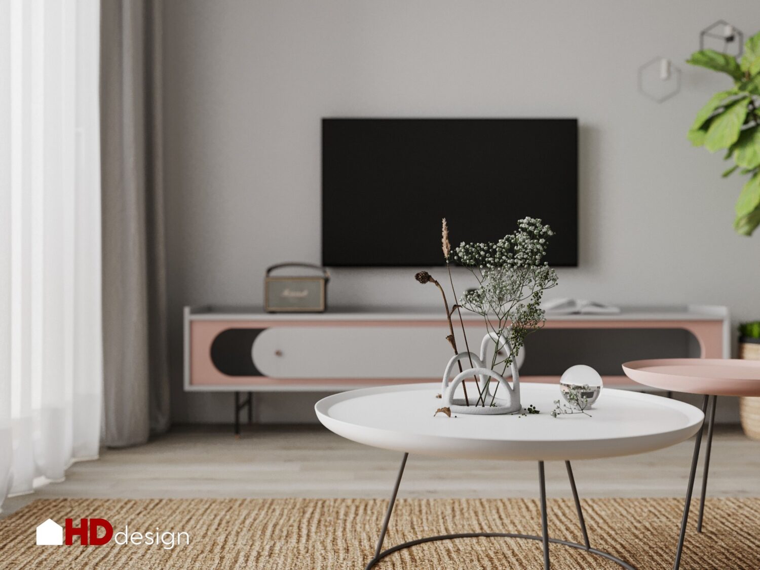 3D Interior Model Living room Scene 3dsmax 2412729