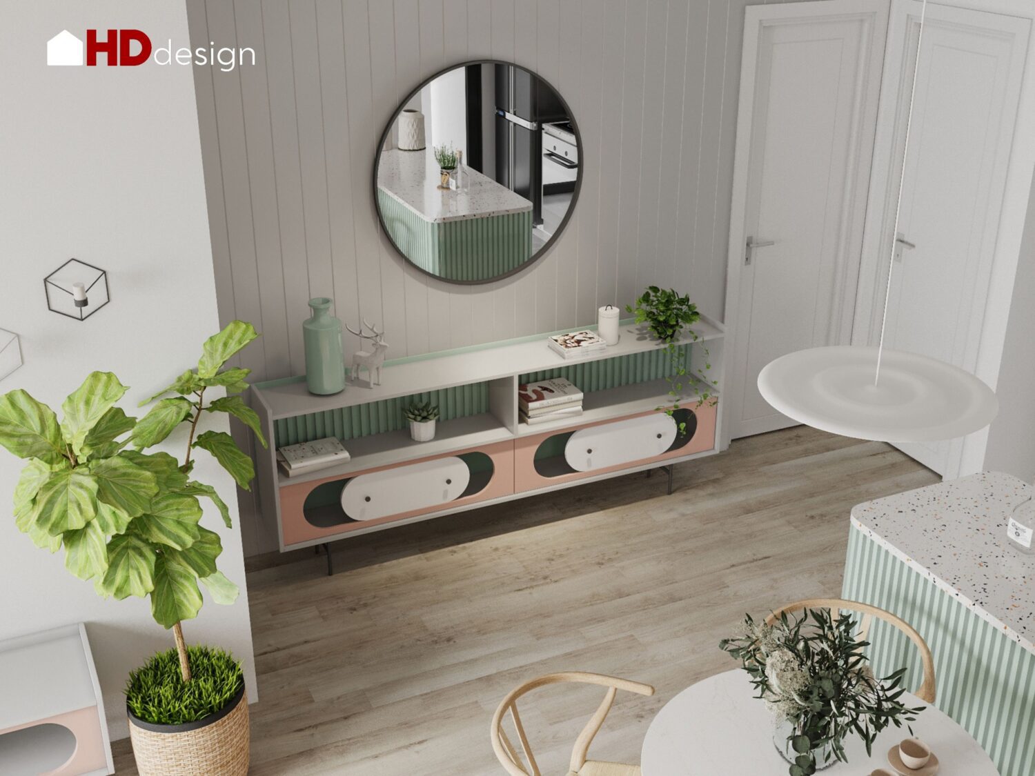 3D Interior Model Living room Scene 3dsmax 2412729