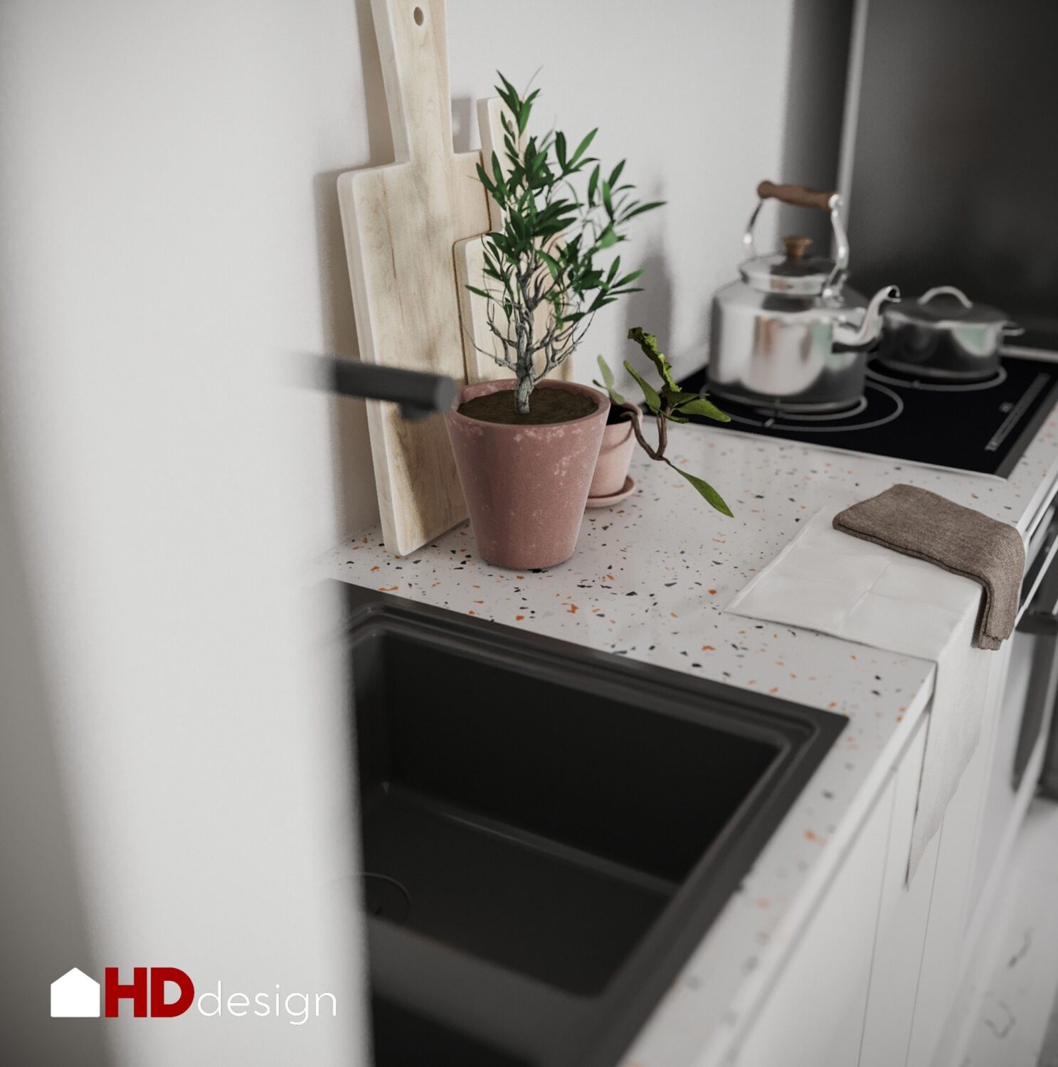 3D Interior Model Living room Scene 3dsmax 2412729