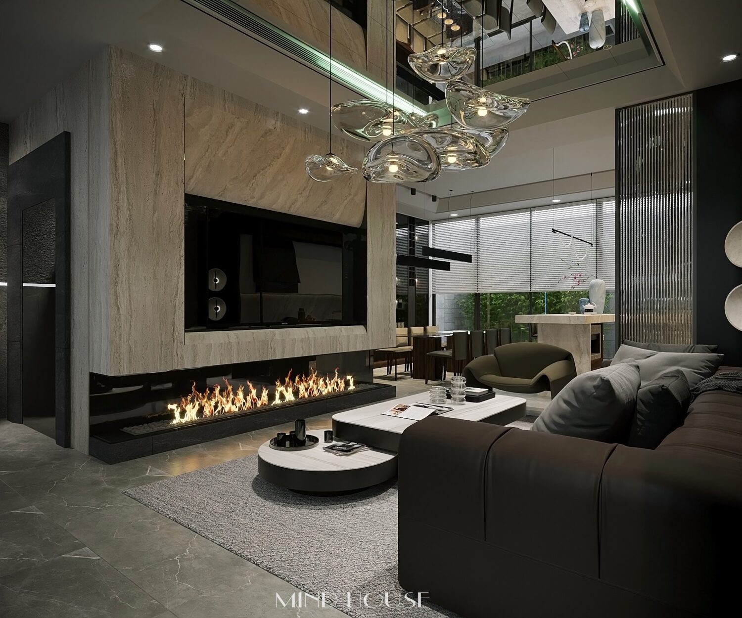 3D Interior Model Living room Scene 3dsmax 2412730