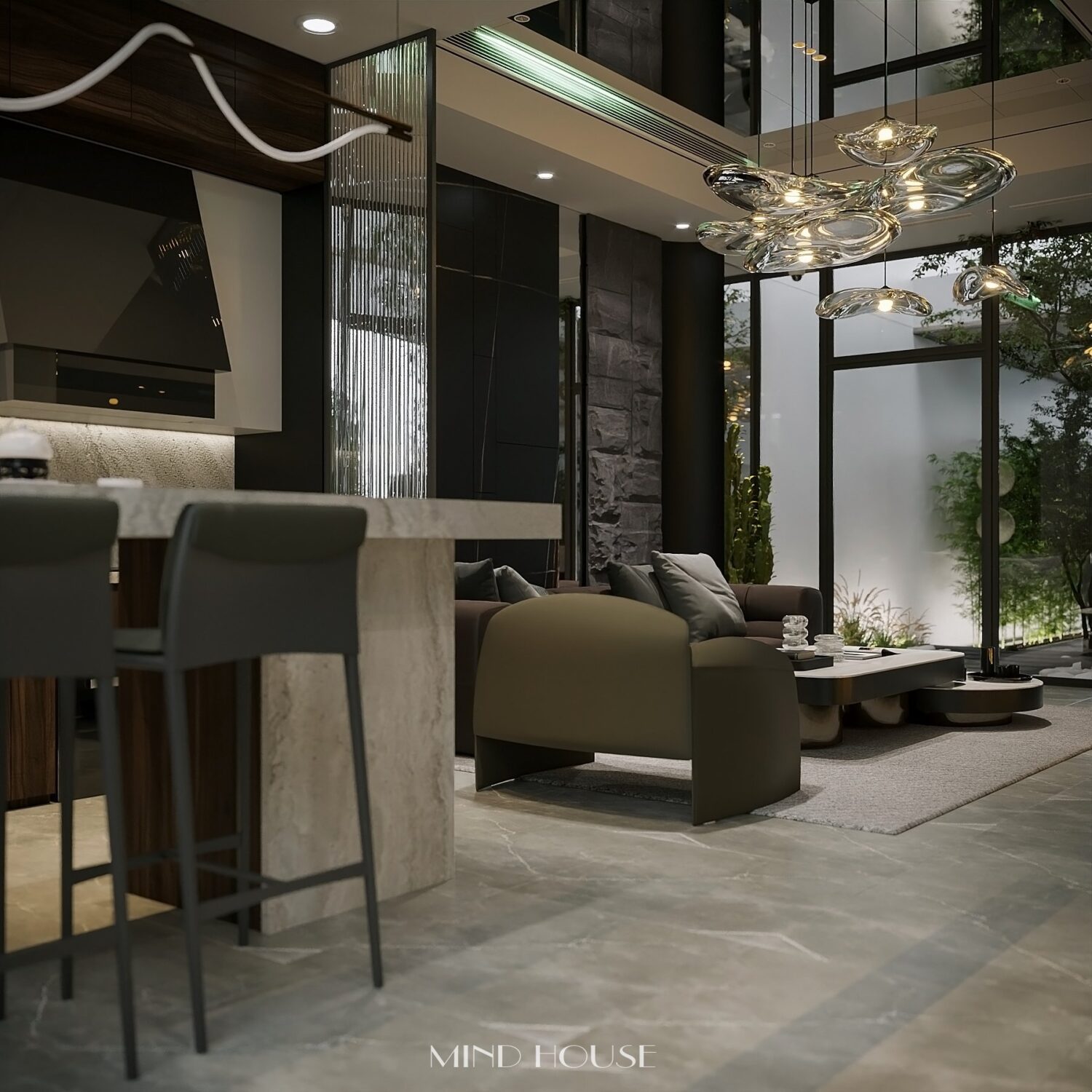 3D Interior Model Living room Scene 3dsmax 2412730